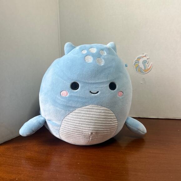 Squishmallows Lune the Lochness Monster 8" Blue Plush Stuffed Animal - Picture 1 of 6